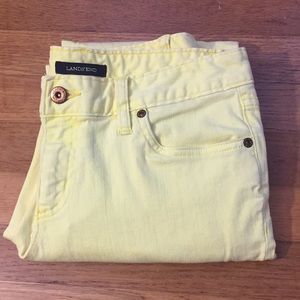 Lands' End Jeans - Yellow - Size 4